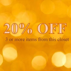 ⭐BUNDLE UP! 3 OR MORE ITEMS 20% OFF ⭐